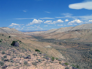 #1: View north taken slightly east of zeropoint