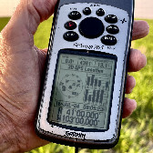 #6: GPS: 13.1’ accuracy, 4,381’ elevation at 41°N 103°W.