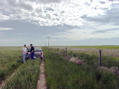 #2: View looking east about a quarter mile north of the confluence before hiking in