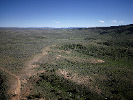 #10: View South, from 120m above the point