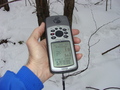 #6: A GPS reading:  good reception, low light