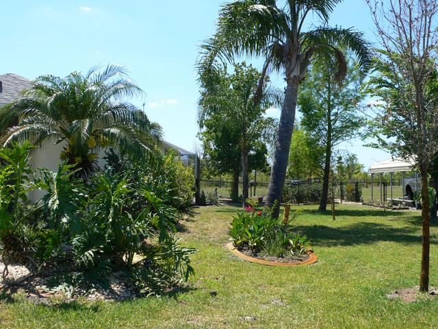 Looking West from the CP towards the side of the house