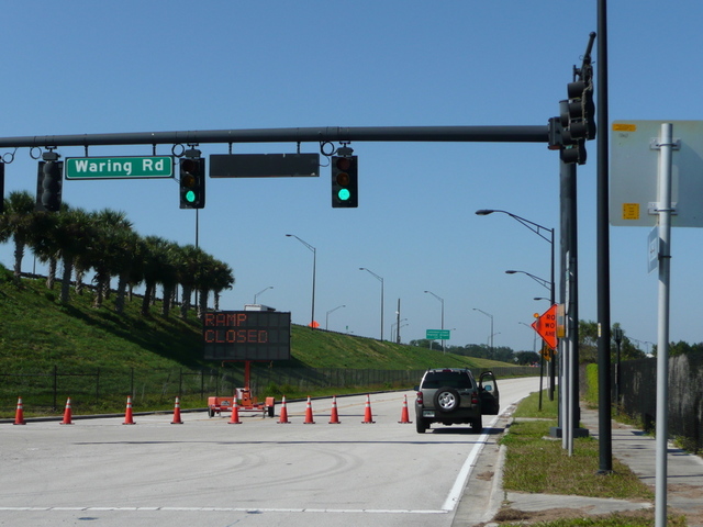 Road leading to CP