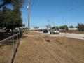 #8: A short distance NW of the underpass is the confluence.  The goat pasture is inside the fence on left.