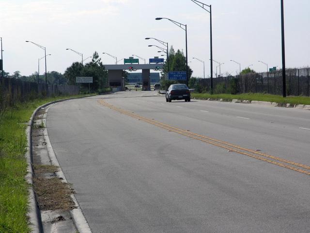 Toll booth to get back on the highway