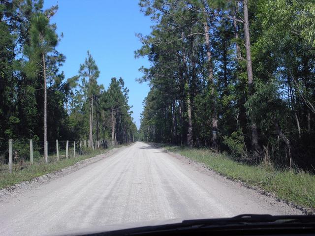 Driving west trying the southern entrance