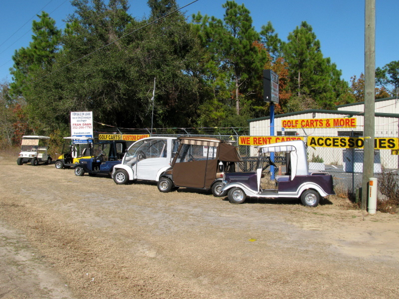 Next door is "Tyger Golf Carts and More"