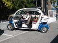 #10: Alan and Symon in our rental cart in Key West, Florida 