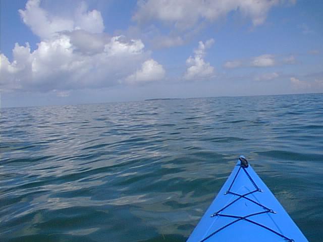 View north toward Seahorse Key