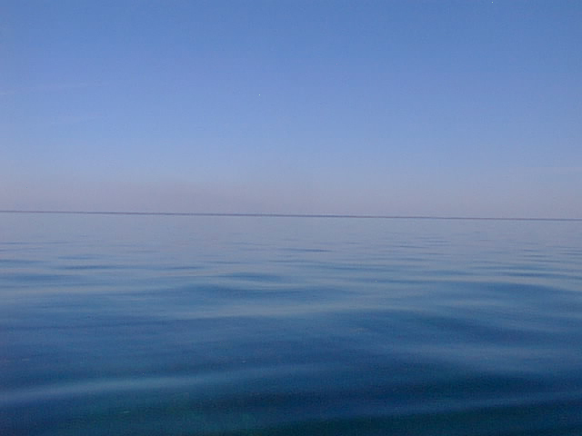 view east toward Taylor County (land visible)