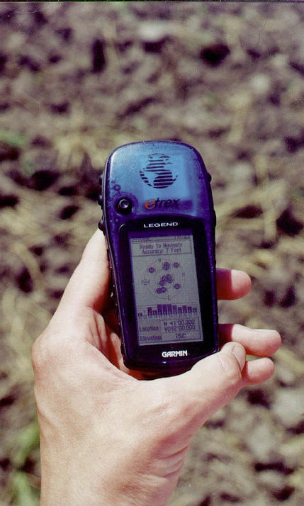 Jody's gps on the confluence.