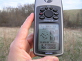 #3: GPS reading at the confluence site.