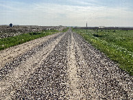 #10: Nearest road to the confluence point looking west.