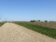 #11: Nearest road to the confluence point, looking east southeast.  