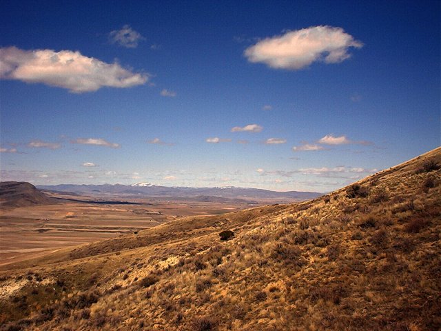 North: Old Baldy at left; Sedgewick Peak.