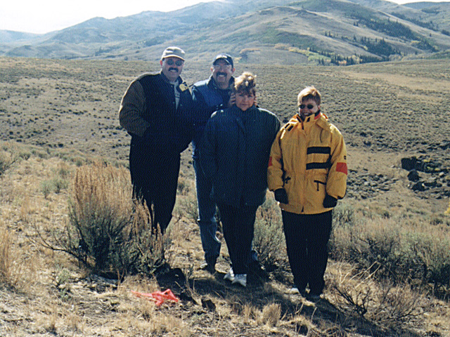 Our intrepid (and chilly!) team.