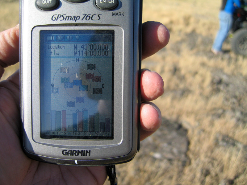 GPS position