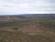 #11: View West, from 120m above the point