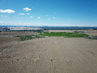 #10: View South, from 120m above the point