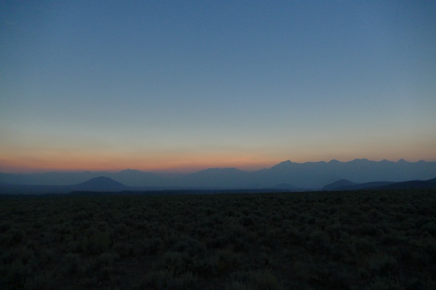 Horizon during eclipse