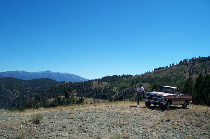 Me and my confluence truck (complete with deer imprint in the grill)