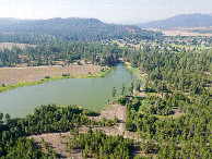 #8: View North (towards the town of Blanchard) from a height of 120m