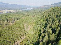 #9: View East (towards Blanchard Lake) from a height of 120m