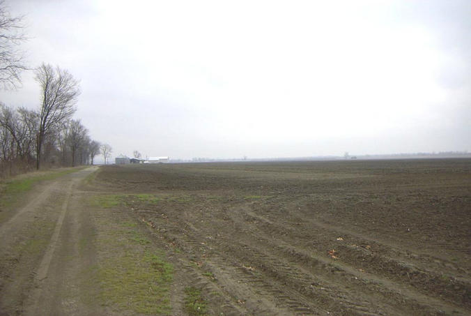 VIew from the confluence facing south