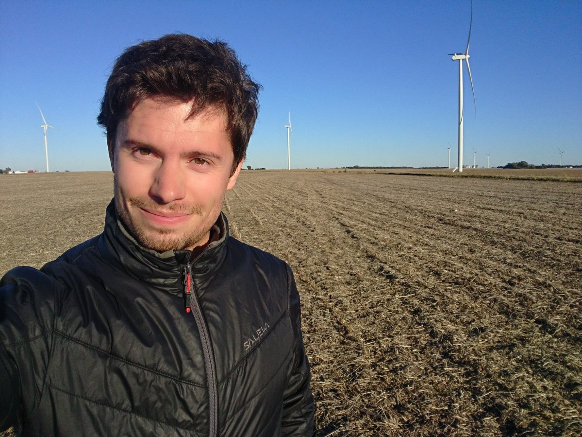 Me at the confluence (Background is towards east)