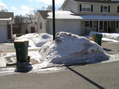 #7: View to the south from the confluence.  This trash barrel has not blown to Indiana yet.