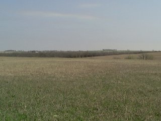 #1: Kansas Farmland with the Confluence Area in the center