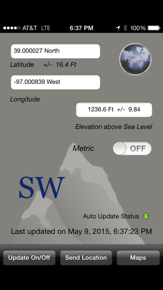 GPS app on my phone