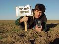 #8: Joseph Kerski at the confluence site.