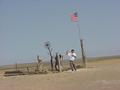 #7: Joseph Kerski at Mount Sunflower, highest point in Kansas, approximately three miles northwest of confluence.