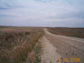 #1: Looking South down the roadway