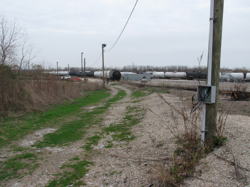 Trail which leads to the confluence