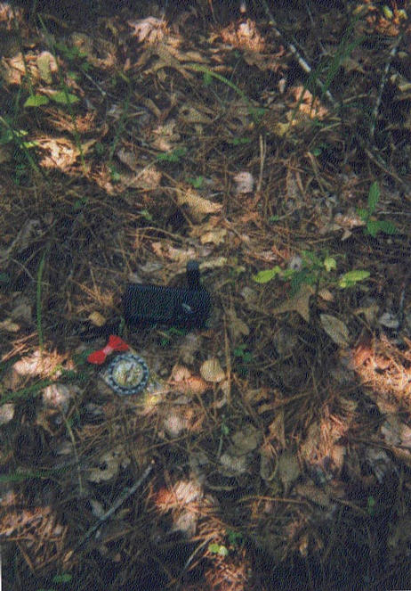 compass and gps at the confluence