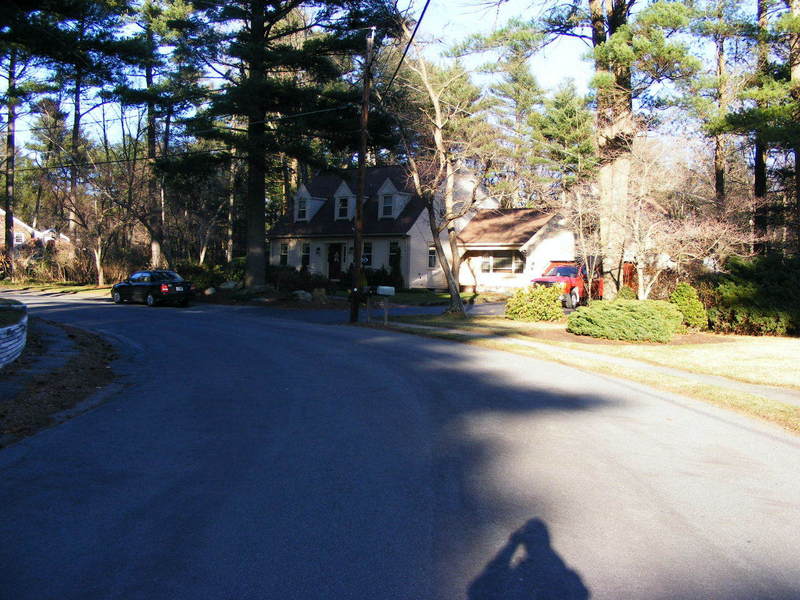 View east from N 42 W 71