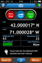 #3: GPS reading from Motion X GPS app on cell phone at the confluence point.