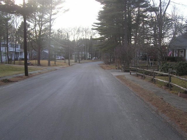 View looking West from the confluence