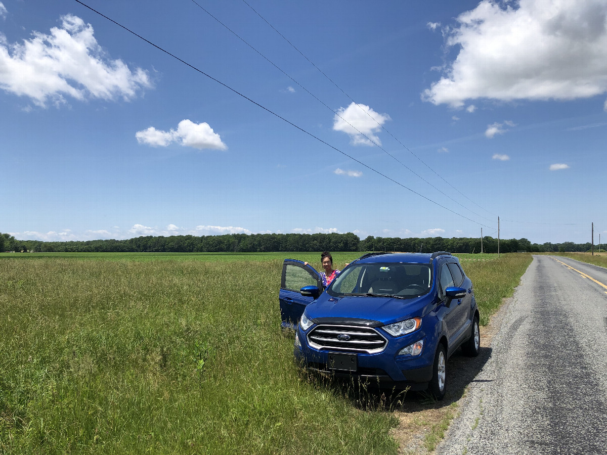 Parking near the Confluence