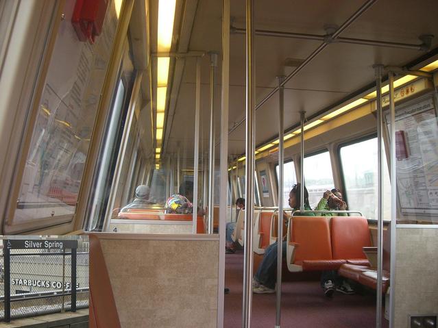 Via DC Metro to Silver Spring station