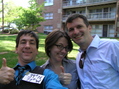 #2: Joseph Kerski, Joy Adams, and Greg Osburn celebrate confluence centeredness.