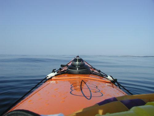 Looking west from the confluence.