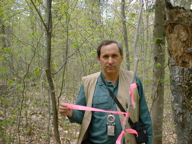 West view of the confluence with Dan Russell.