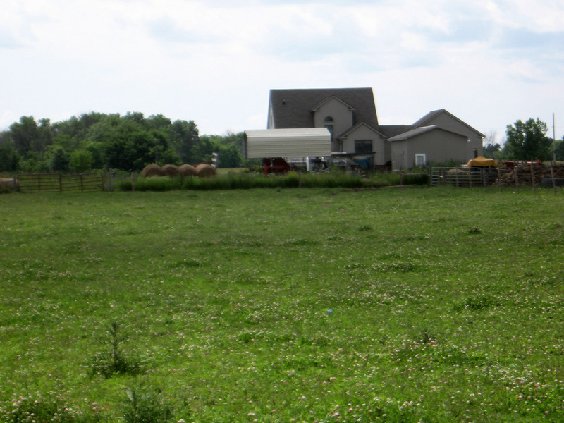 Owners home in the view to the west.