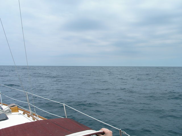 Looking North from the confluence