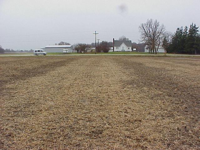 View to the south from the confluence.