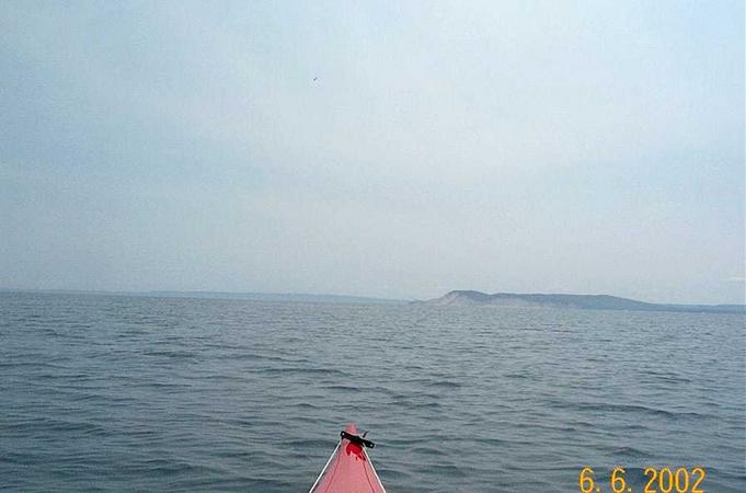 View Looking East to Pyramid Point