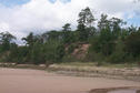 #2: Looking north at the cliffs along the beach.